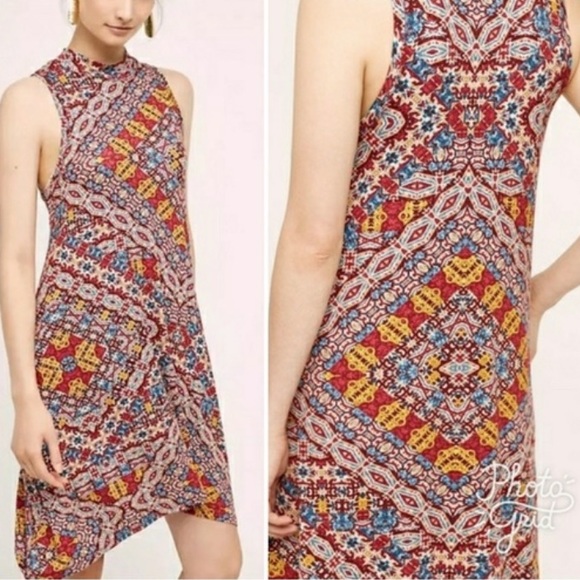 Anthropologie Dresses & Skirts - Anthro Maeve Lilt Printed Swing Dress